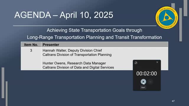 Caltrans faces backlash over transportation model's GHG reduction strategy changes