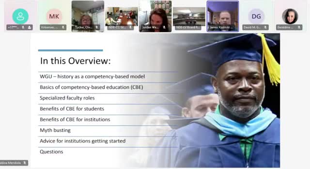 Western Governors University advances competency based education model for student success