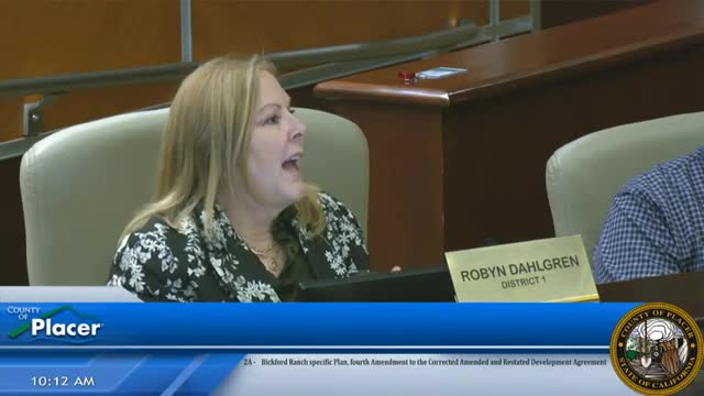 Placer County commission approves Bickford Ranch development amid community concerns