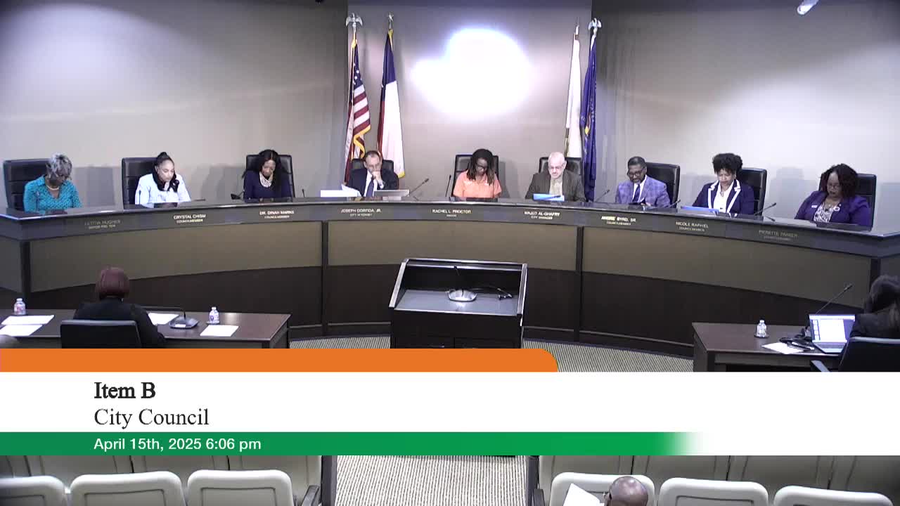 DeSoto sets May 3 election for mayor and council positions
