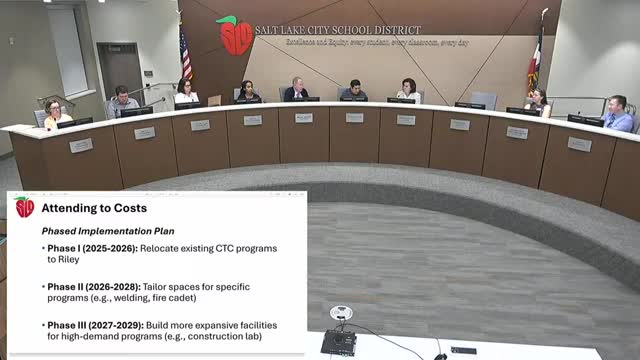 District explores CTE program expansion and space allocation amid staffing concerns