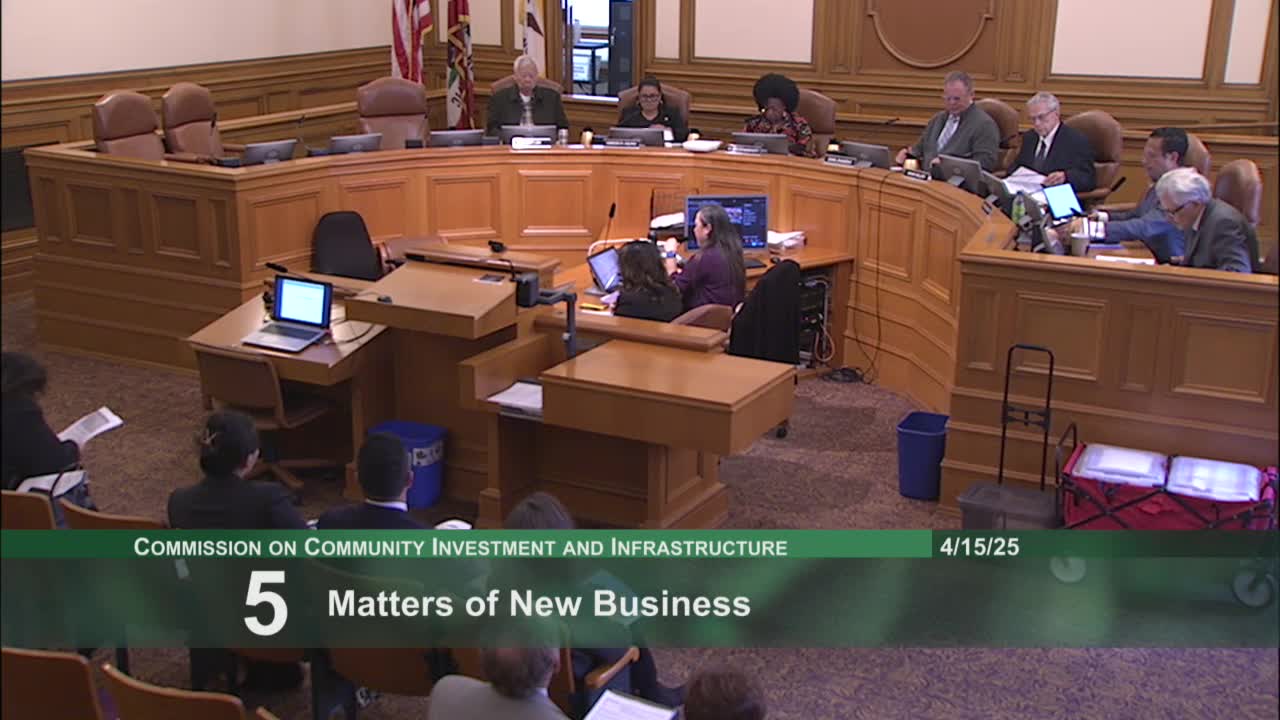 OCII approves $622M budget for housing and infrastructure for 2025-2026