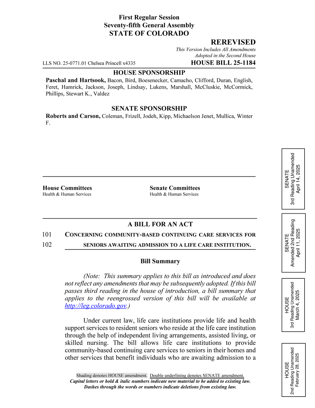 Colorado mandates clear contract guidelines for community-based continued care providers