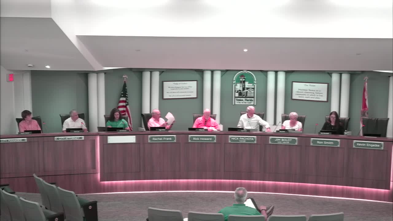 Venice City Council prioritizes debris removal and public education after storm