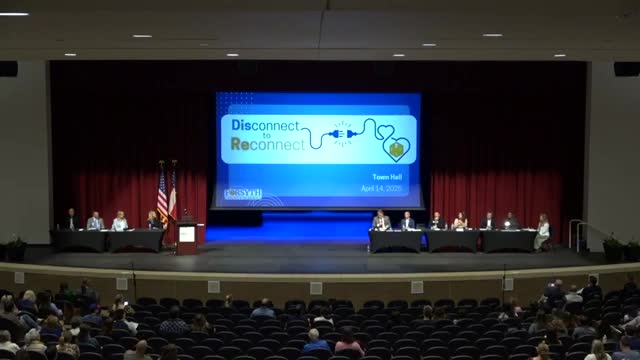 Forsyth County Schools host community forum on cell phone usage and student engagement