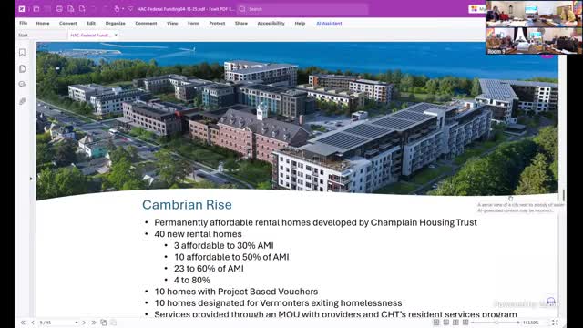 Champlain Housing Trust develops mixed-income Cambrian Rise community in partnership