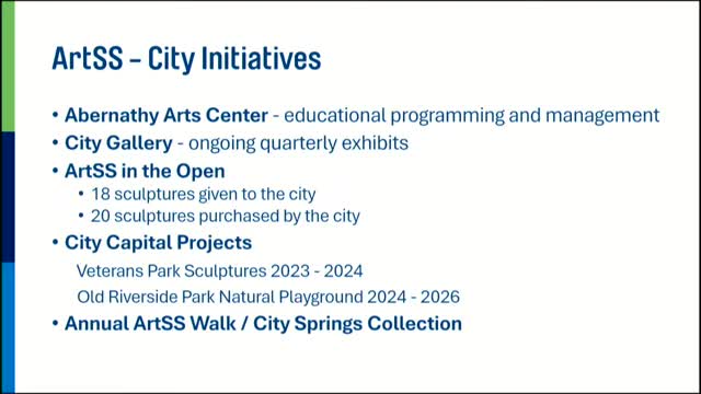 Sandy Springs arts leaders propose City Springs collection and turtle exhibit for anniversary