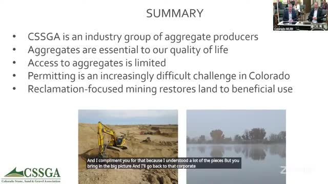 Martin Marietta and Schmidt dominate Colorado's local aggregate operations market