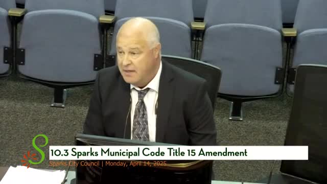Sparks City Council approves new building codes set for 2026 implementation