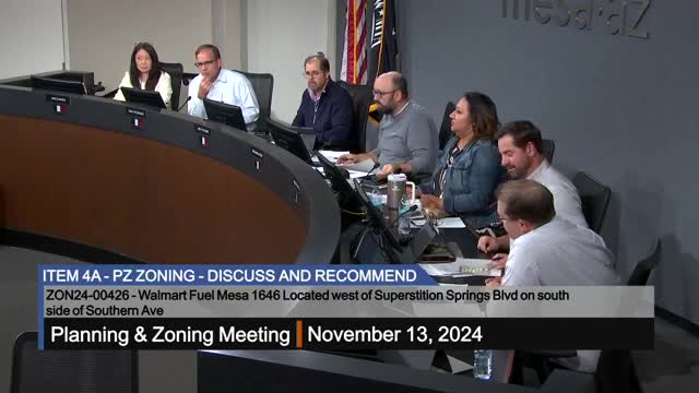 Walmart fuel station proposal faces scrutiny over traffic and environmental concerns in Las Vegas