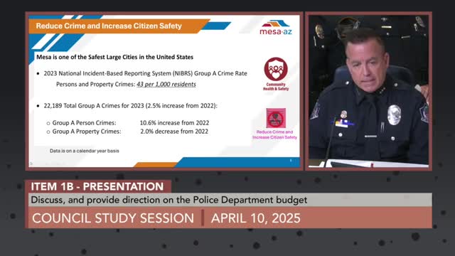Mesa Police Report 2023 shows rising assault rates despite overall crime decline