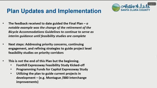 Santa Clara County Roads Commission approves Active Transportation Plan for San Jose VTA project