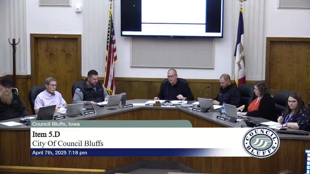 Council Bluffs discusses property tax confusion and potential Iowa law changes