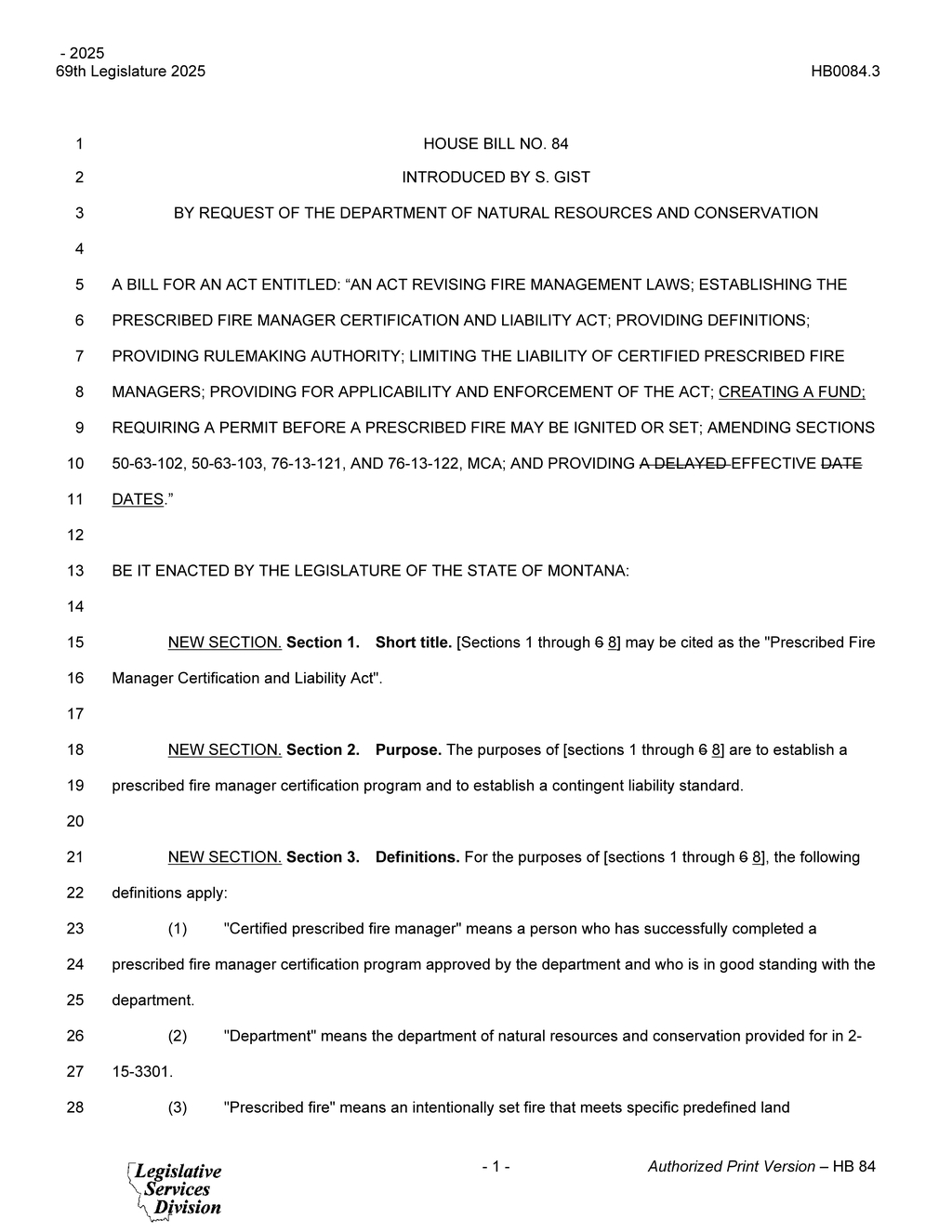 Montana Legislature passes fire safety regulations effective January 2026