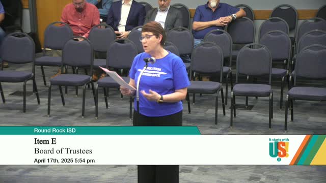 Round Rock ISD discusses budget cuts and compensation increases in school board meeting