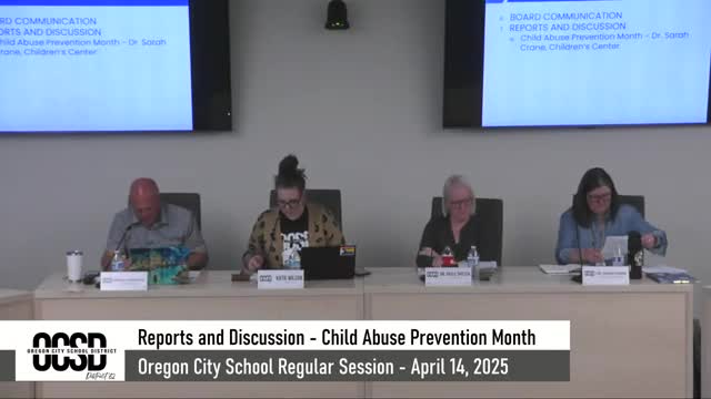 Children's Center promotes child abuse prevention efforts in Clackamas County