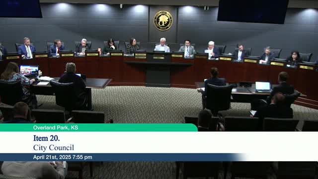 Overland Park City Council approves $175M investment plan creating 2000 jobs