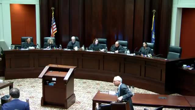 Assistant Solicitor General Chris Allen argues Fourth Amendment case before US Supreme Court