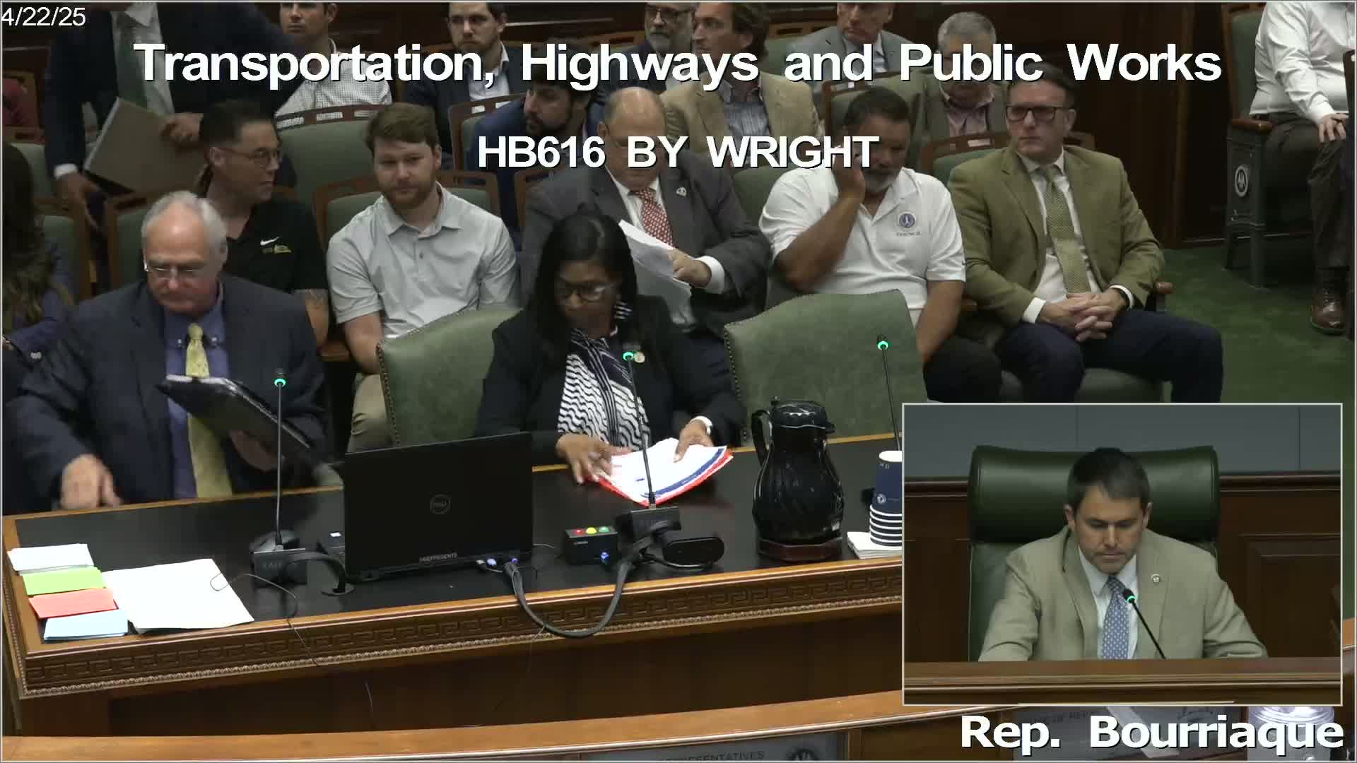 Representative Wright promotes Port of New Orleans public private partnership for roadway project