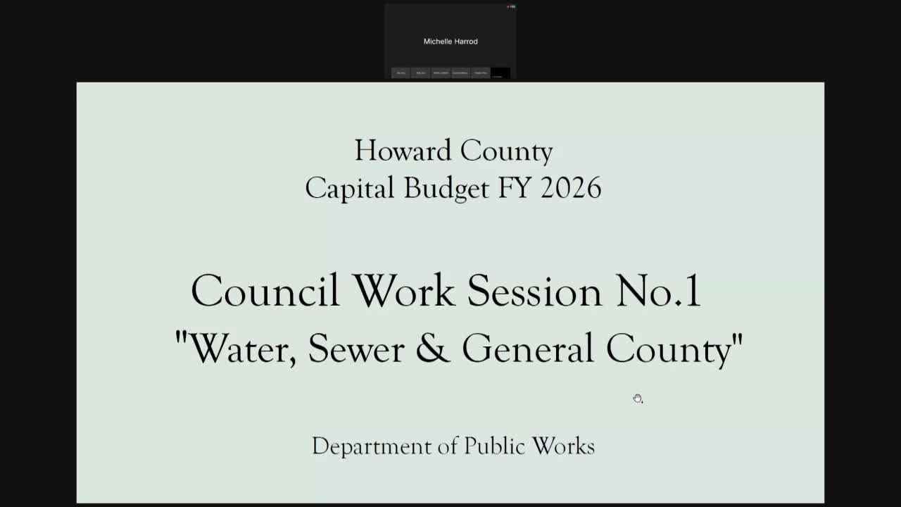 Department of Public Works requests $20M for sewer and community center projects