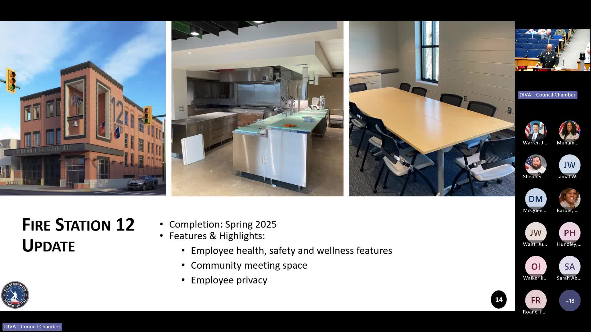 Richmond Fire Department highlights female recruitment and new station designs
