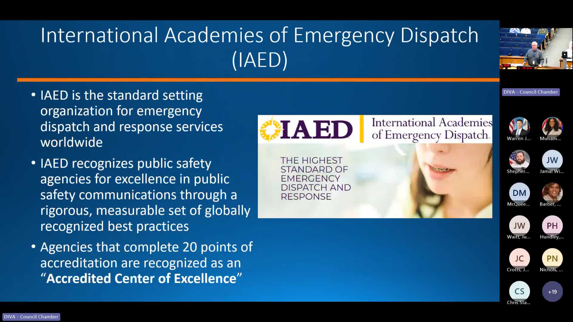 Richmond Ames Authority achieves green compliance scores from International Academies of Emergency Dispatch