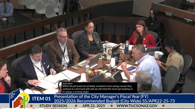 Tucson City Manager presents $2.4B budget amid rising costs and caution over deficits