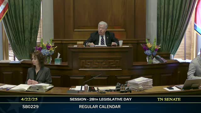 Tennessee Senate passes multiple bills including public defender funding and broadband tax exemptions