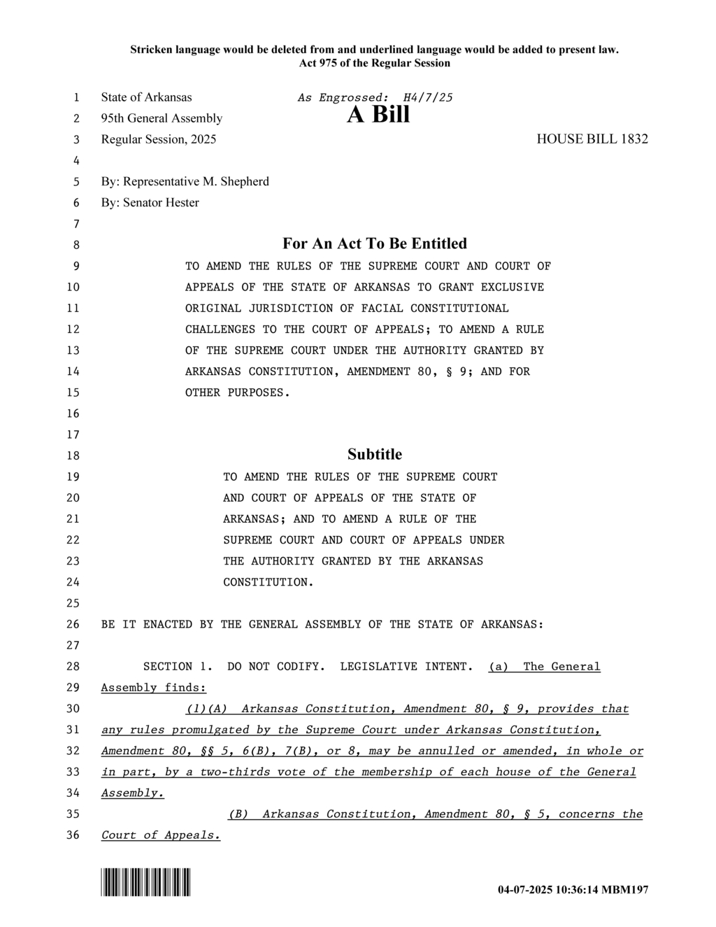 Arkansas Supreme Court adopts new petition rules for case reviews