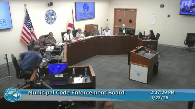 Clearwater board orders compliance for nuisance abatement at Carucci Development's property