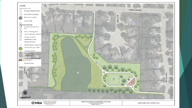 Village Council approves zoning for Pheasant Creek Park development and enhancements