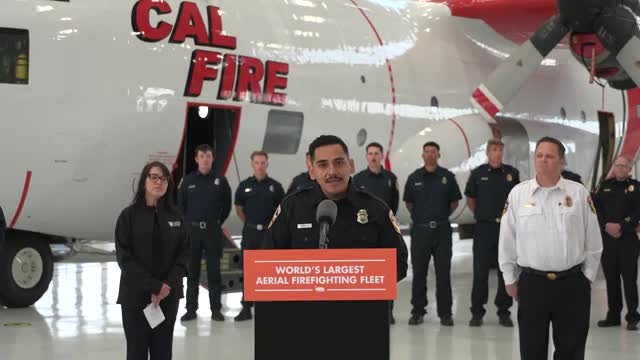 Tina Curry and Joe Tyler unveil California's new wildfire preparedness initiatives