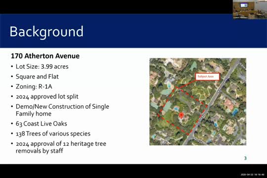 Town approves removal of 12 heritage trees for single family home development