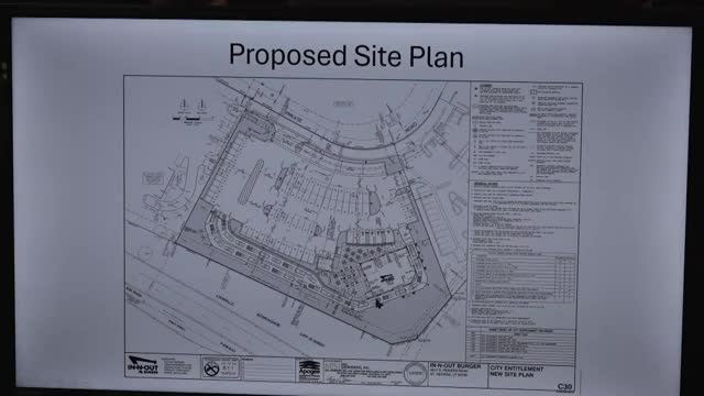Planning Commission reviews In-N-Out Burger's innovative queue design in upcoming location