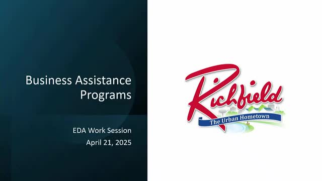 Richfield EDA proposes REVIVE program to enhance commercial spaces and attract businesses