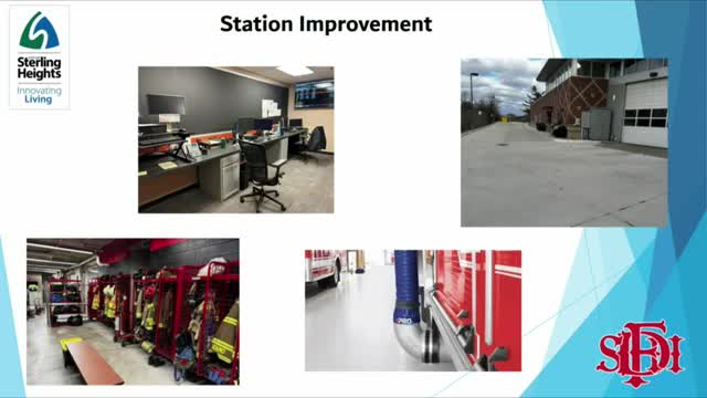 Sterling Heights Fire Department unveils Station 5 renovation plans and EMS improvements