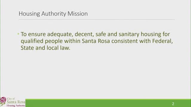 Santa Rosa Housing Authority highlights rental assistance achievements and future goals