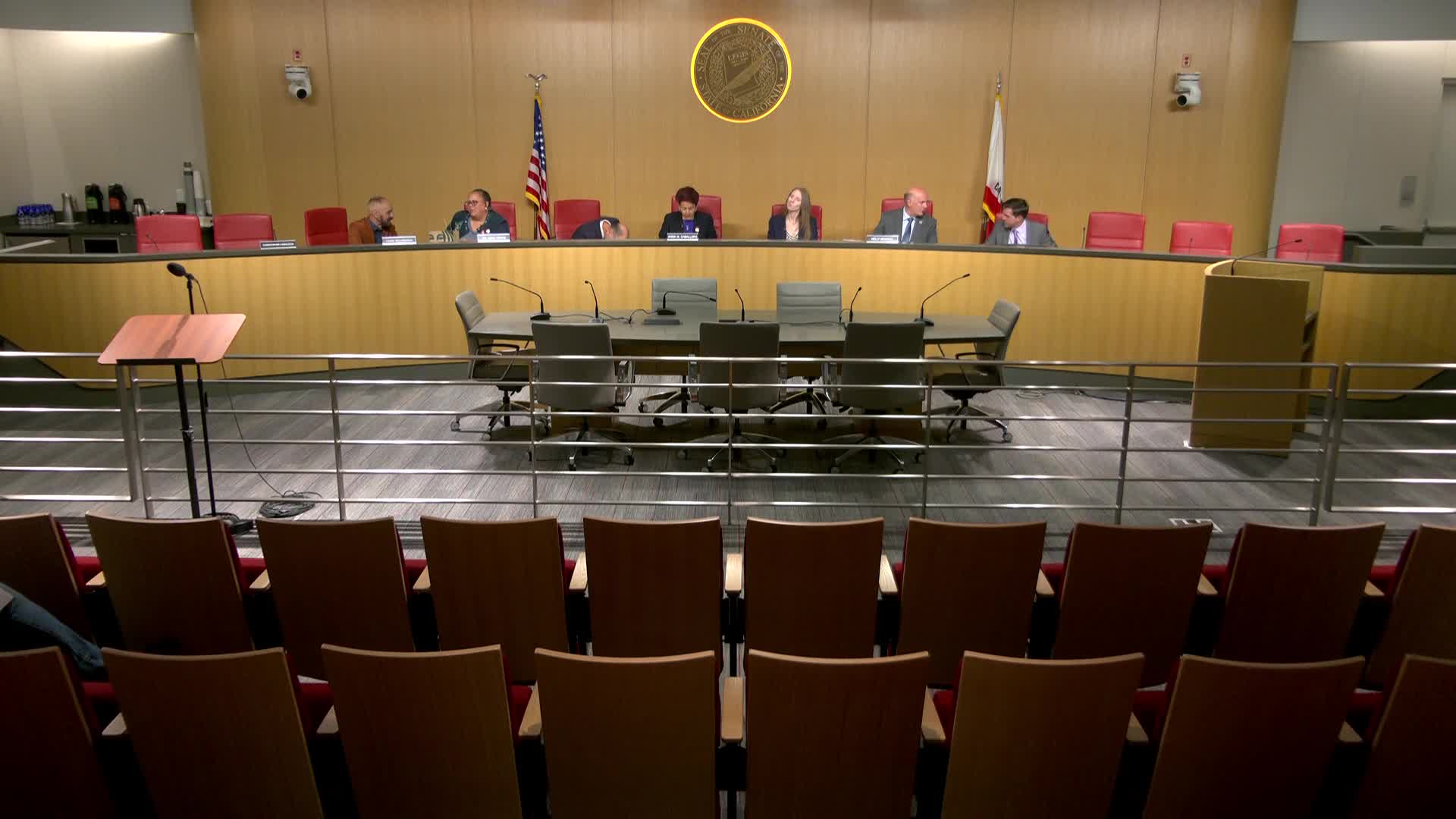 California Senate committee moves 32 bills to suspense file