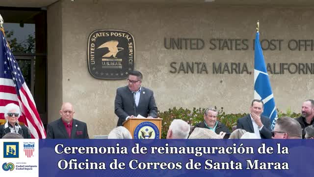 Santa María dedicates post office to former mayor Larry Lavignino's legacy