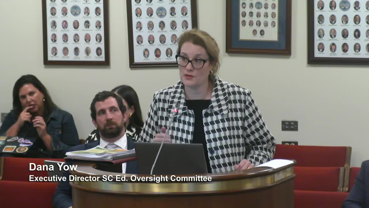South Carolina Education Oversight Committee evaluates rural recruitment and student achievement