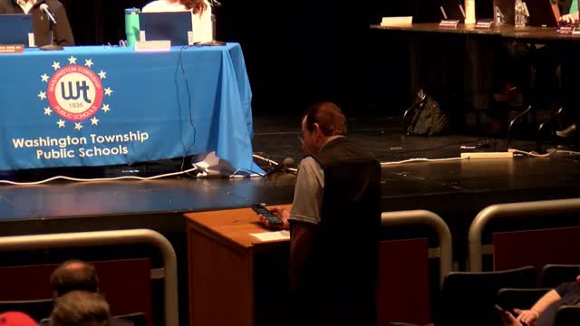 Assistant Superintendent Nathan questions budget transparency and impact on district staff