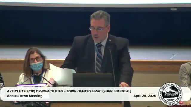Maynard Town Meeting approves $470000 for HVAC replacement at Town Hall