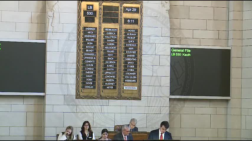 Senator Kaut introduces Nebraska bill to enhance motor vehicle safety and penalties