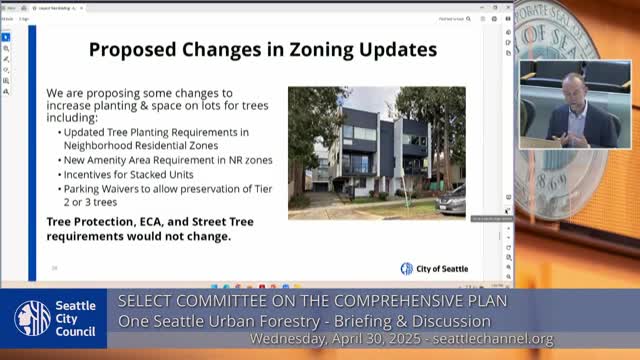 Seattle proposes new tree planting and amenity area requirements in residential neighborhoods