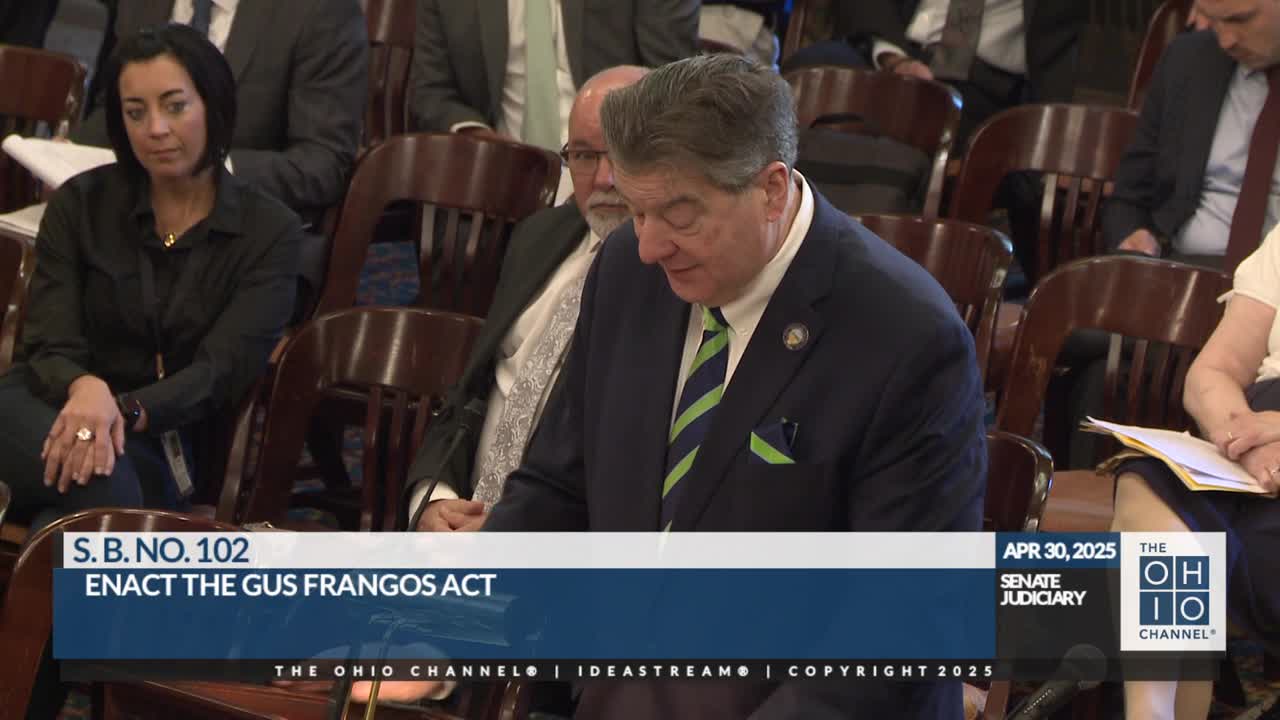 Ohio lawmakers introduce Gus Frangos Act to reform County Land Bank operations