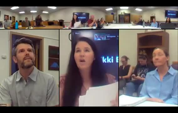 Community Rebuilds presents project proposals in funding meeting