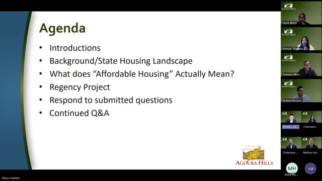 Agoura Hills officials discuss affordable housing and former Regency Theater redevelopment