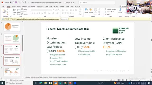 Vermont Legal Aid faces funding cuts impacting housing discrimination assistance