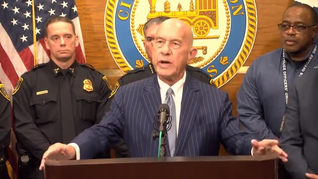 Mayor Whitmire unveils historic pay raise for Houston police officers