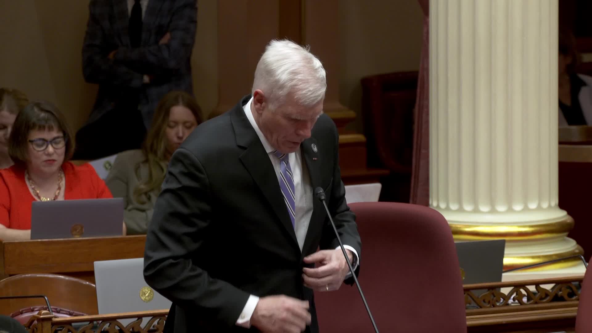 Senate honors legacy of attorneys Ron Schwartz and Heo Woon Yoo